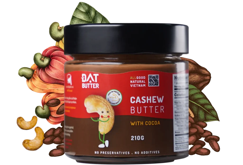 Datfoods Cashew Butter with Cocoa Smooth