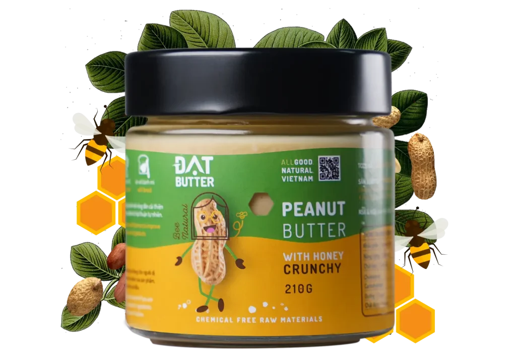 Datfoods Peanut Butter Honney Crunchy