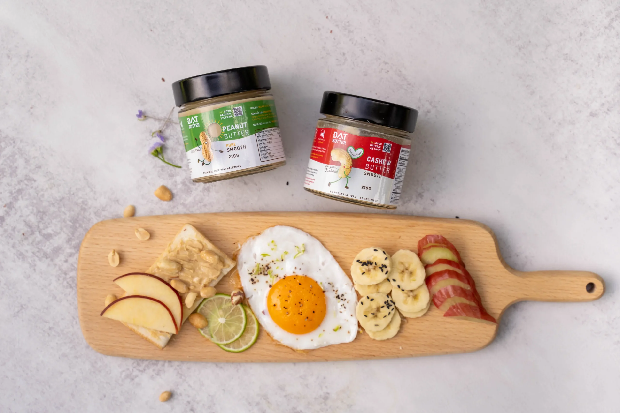 Cashew butter vs. peanut butter